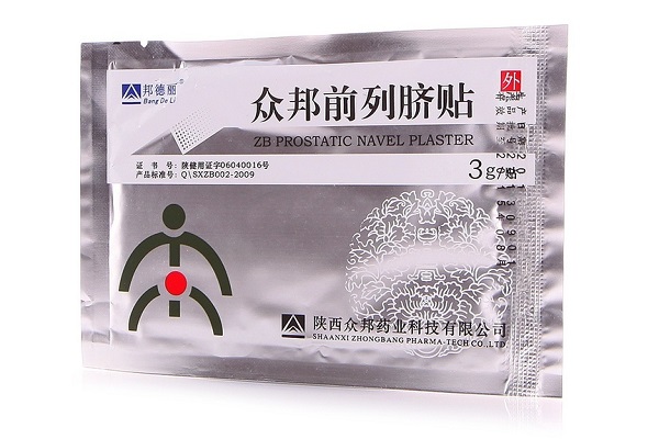 китайский пластырь ZB Prostatic Navel Plaster
